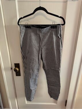 Black & White Gingham women’s trousers
